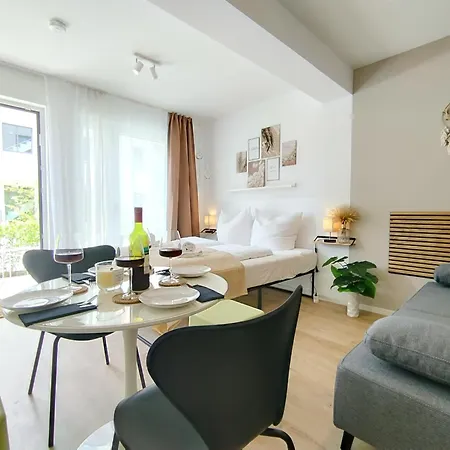 Apartment Bohotastic Fuer Bis Zu 4, Terrasse, Grill Erlangen