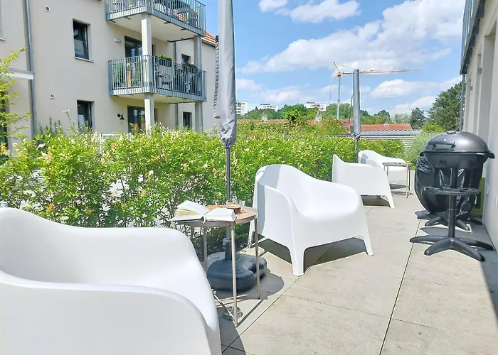 Bohotastic Fuer Bis Zu 4, Terrasse, Grill Lägenhet *